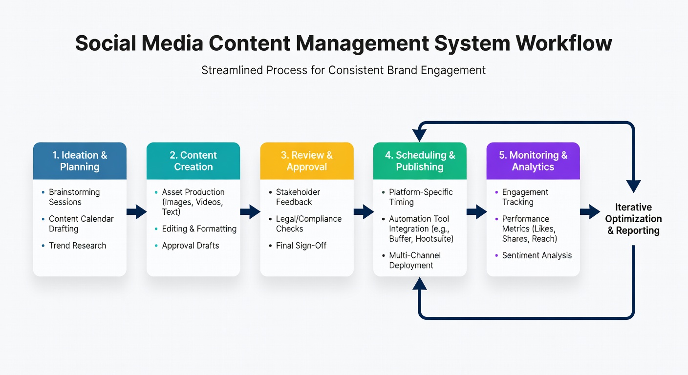Content workflow illustration