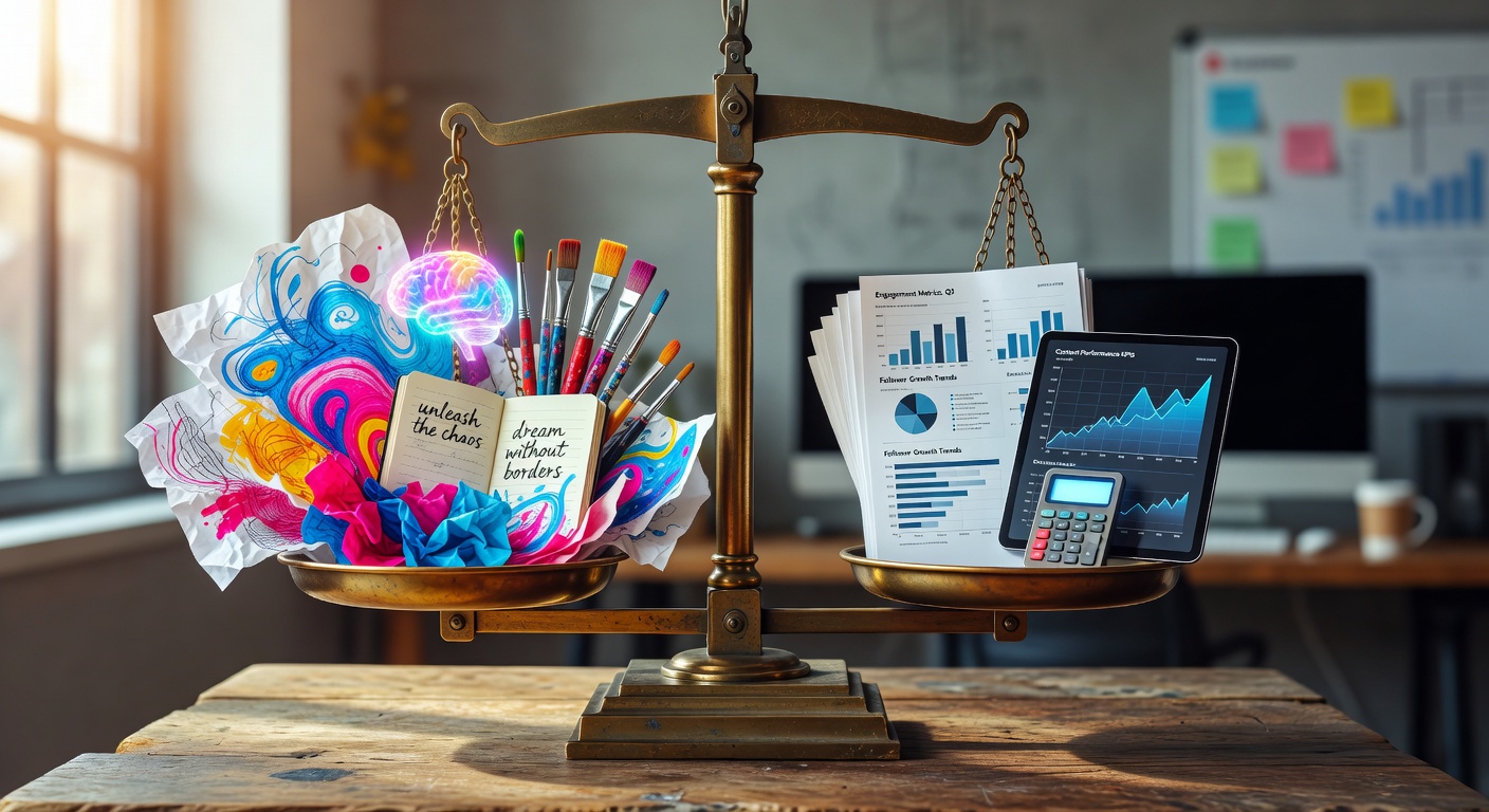 Balancing creativity and analytics
