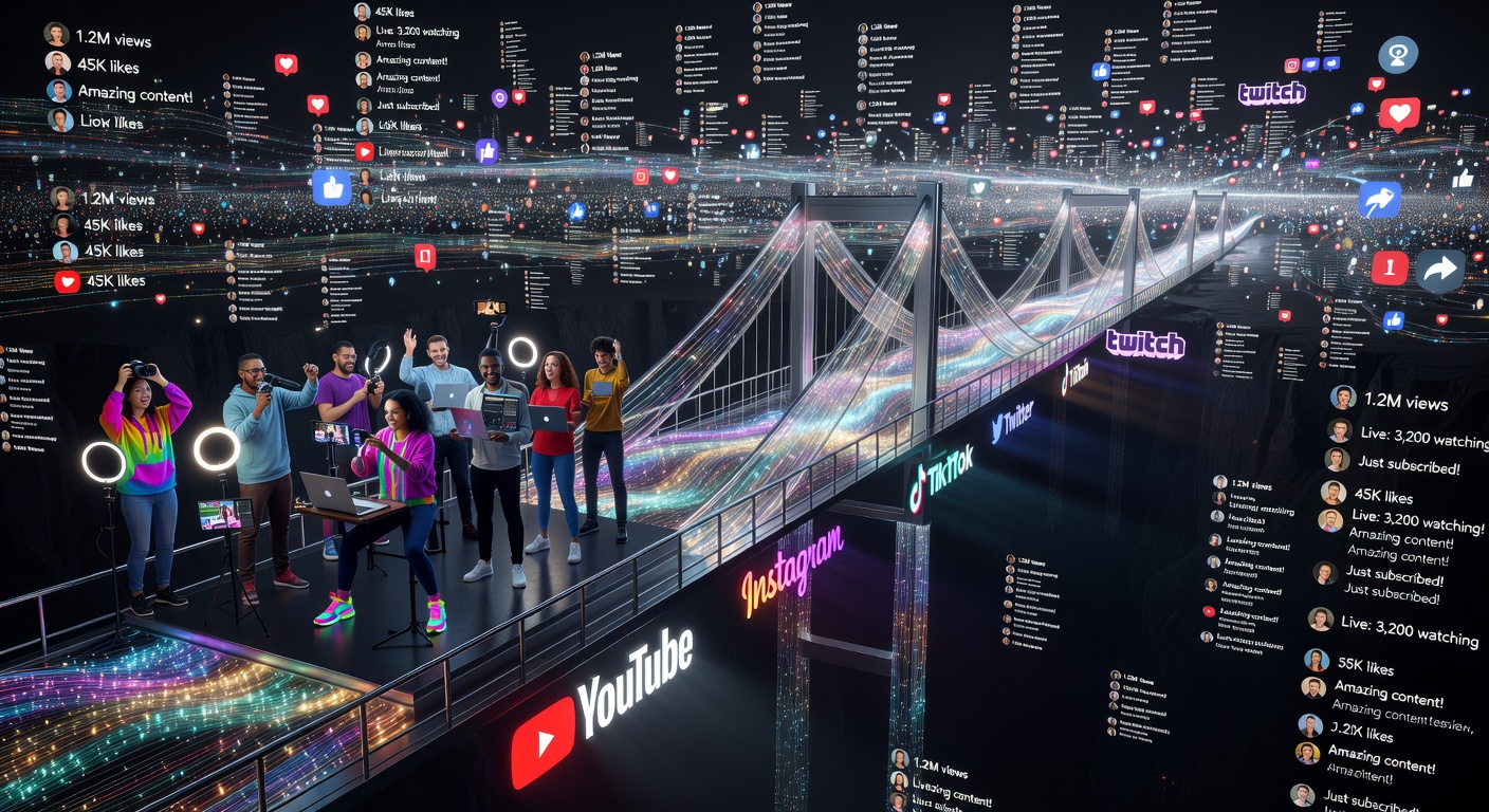 Creator to audience connection